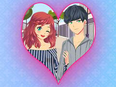 Spiel Romantic Anime Couples Dress Up Game