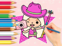 Spiel Coloring Book: Toca Baca World