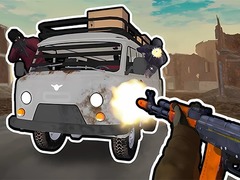 Spiel Road Chase. Shooter Realistic Guns