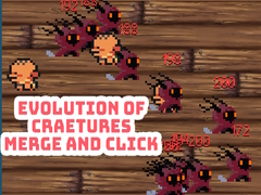 Spiel Evolution of Craetures Merge and Click