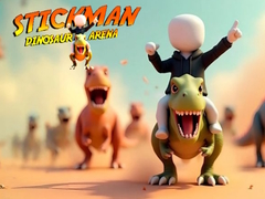 Spiel Stickman Dinosaur arena