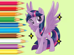 Spiel Coloring Book: Twilight Sparkle