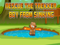 Spiel Rescue the Trekker Boy from Sinking