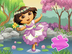 Spiel Jigsaw Puzzle: Dora Lake Dance