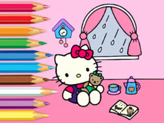 Spiel Coloring Book: Hello Kitty Rainy Day