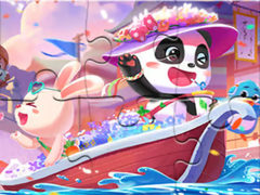 Spiel Jigsaw Puzzle: Baby Panda Fiesta