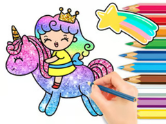 Spiel Coloring Book: Unicorn Princess