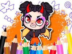 Spiel Coloring Book: Avatar World Cute Devil