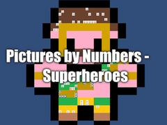 Spiel Pictures by Numbers - Superheroes