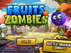 Spiel Fruits vs Zombies