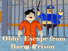 Spiel Obby: Escape from Barry Prison