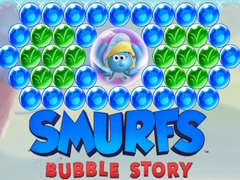 Spiel Smurfs Bubble Story