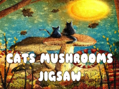 Spiel Cats Mushrooms Jigsaw