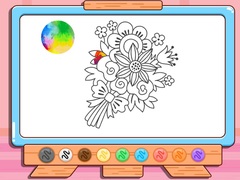 Spiel Coloring Book: Flower Bouquet