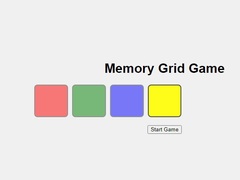 Spiel Memory Grid