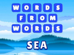 Spiel Words from words: Sea