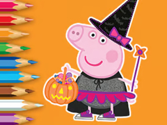 Spiel Coloring Book: Peppa Pig Halloween