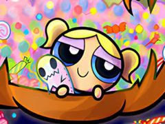 Spiel Jigsaw Puzzle: Powerpuff Girl Halloween