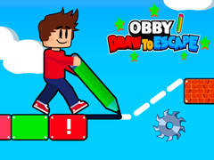 Spiel Obby Draw to Escape