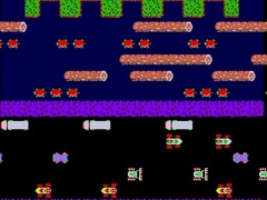 Spiel Frogger 2D Game