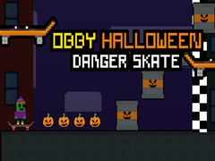 Spiel Obby Halloween Danger Skate