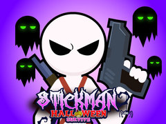 Spiel Stickman Halloween Survive