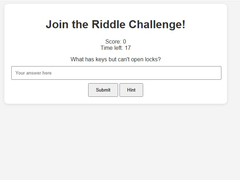 Spiel Riddle Challenge 