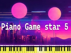 Spiel Piano Game star 5