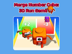 Spiel Merge Number Cube: 3D Run Game