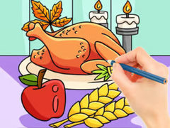 Spiel Coloring Book: Thanksgiving Turkey Meal