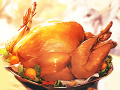 Spiel Jigsaw Puzzle: Thanksgiving Harvest Dinner