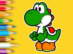 Spiel Coloring Book: Yoshi Fishing Day