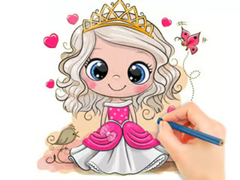 Spiel Coloring Book: Chibi Doll Princess