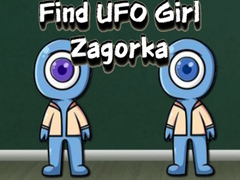 Spiel Find UFO Girl Zagorka