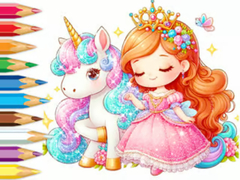 Spiel Coloring Book: Unicorn Secret Whisper