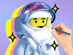 Spiel Coloring Book: LEGO Astronaut