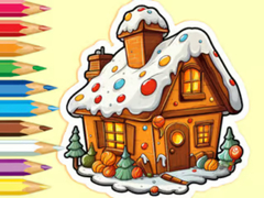 Spiel Coloring Book: Christmas Candy House