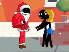 Spiel Stickman Santa