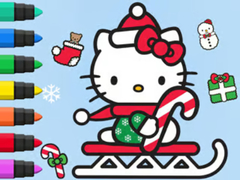 Spiel Coloring Book: Hello Kitty Christmas