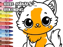 Spiel Cute Animals Coloring