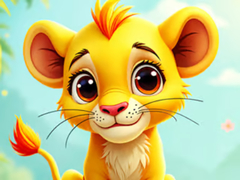 Spiel Jigsaw Puzzle: Baby Simba