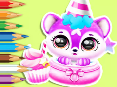 Spiel Coloring Book: Baby Fluff's Birthday