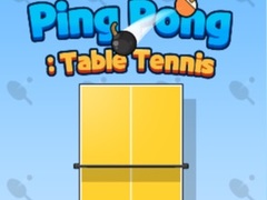 Spiel Ping Pong Table Tennis