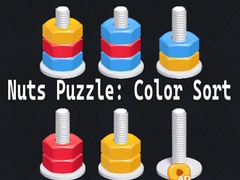 Spiel Nuts Puzzle: Color Sort