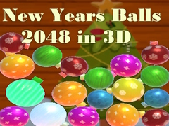 Spiel New Years Balls 2048 in 3D