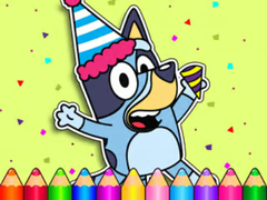 Spiel Coloring Book: Bluey's Birthday