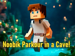 Spiel Noobik Parkour in a Cave!