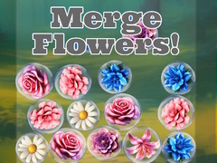 Spiel Merge Flowers!