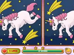 Spiel Unicorn Find The Differences