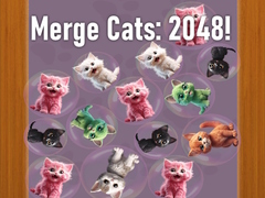 Spiel Merge Cats: 2048!